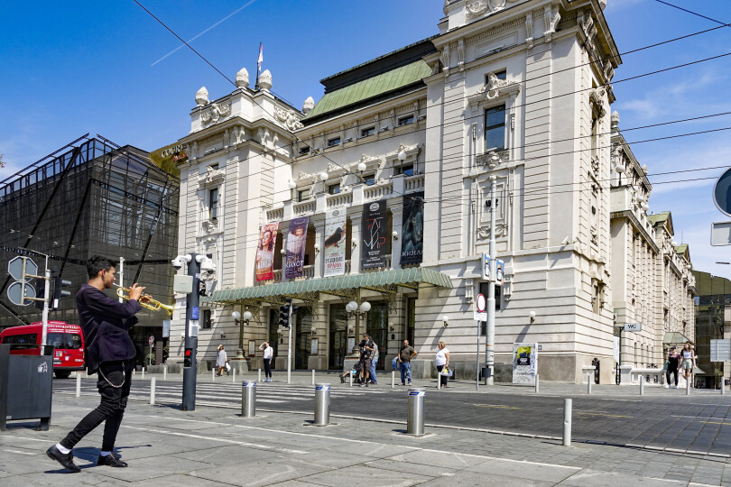 L'Instaglam de Danica de Serbie à Belgrade.